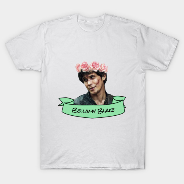 Bellamy Blake Flower Crown - The 100 - T-Shirt | TeePublic